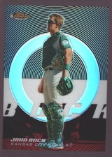 JOHN BUCK KANSAS CITY ROYALS /399 REFRACTOR MINT SP 2005 TOPPS FINEST "GEM"