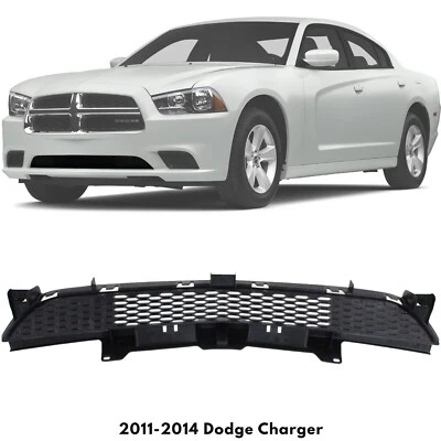 Front Bumper Lower Grille For 2011-2014 Dodge Charger Foto 1 de 4