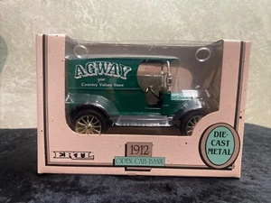 Vintage ERTL Die Cast Metal 1912 Ford Agway Open Cab Bank Free Shipping - Picture 1 of 8