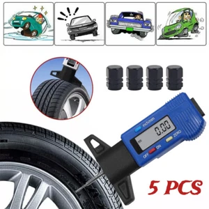 Digital Tire Tread Depth Gauge,Inch & Millimeter,Zeroable Tire Tread Depth Gauge - Picture 1 of 5