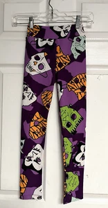 LuLaRoe Kids Leggings HALLOWEEN Frankenstein Mummy Skeleton Vampire Dracula L/XL - Picture 1 of 6