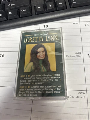 The Best of Loretta Lynn, Cassette Tape 12 Hits Sealed New - Image 1 of 4