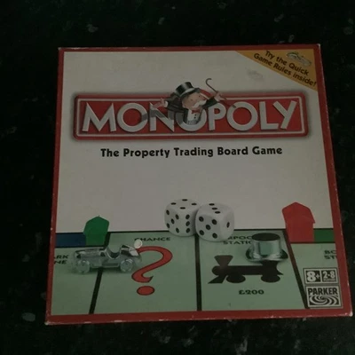Hasbro Monopoly Family Board Game Classic Boardgame - Used - Image 1 of 4