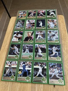 1992 Fleer Team Leaders 20 Card Insert Set NMT MINT Griffey Jr Ripken Gwynn Fisk - Picture 1 of 9