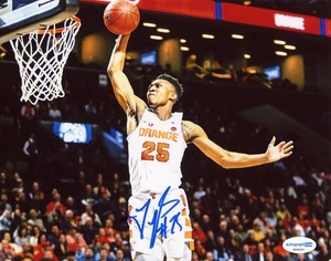 SYRACUSE ORANGE 🍊 TYUS BATTLE SIGNED AUTOGRAPHED PHOTO ACOA COA SU 8x10 - Picture 1 of 1