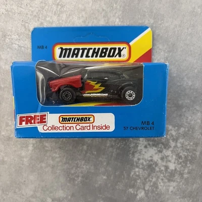 Matchbox 1-75 Superfast Series 1980 - MB4 - '57 Chevy - ROTO  Foto 1 de 4