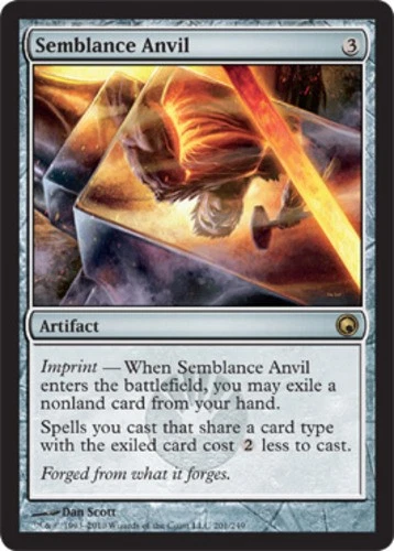 1x Semblance Anvil Heavy Play MTG Magic - Kid Icarus - - Image 1 of 1
