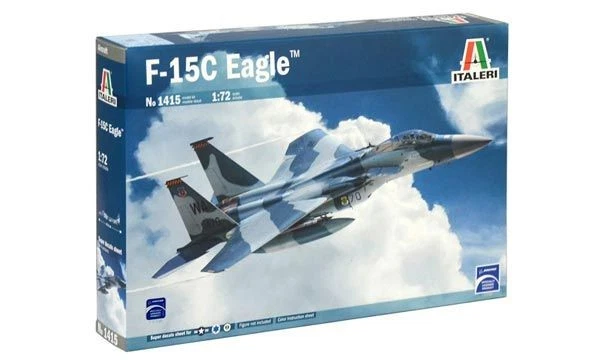 ITALERI 1415 MODELLO AEREO F-15C EAGLE 1/72 - Immagine 1 di 1