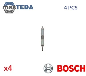 F 01G 004 030 ENGINE GLOW PLUGS BOSCH 4PCS FOR SUBARU TREZIA 1.4 D 66KW - Picture 1 of 8