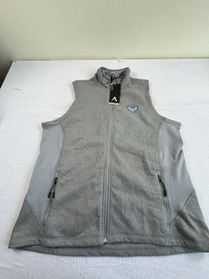 全新带标签安提瓜女式 43 美国高级公开赛高尔夫球场背心 XL 码 100 美元 — 第 1/4 张图片