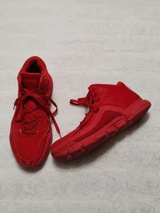Adidas John Wall 2 Scarlet Triple Red Basketball Shoes Men's Size10.5 - Picture 1 of 14