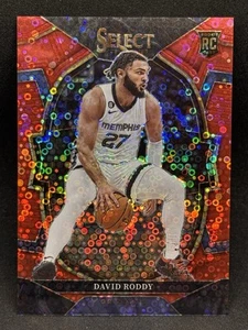 David Roddy 2022-23 Panini Select Concourse #78 Red Disco Prizm /49 Rookie (RC) - Foto 1 di 2