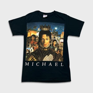 Vintage 2010 Michael Jackson T Shirt Mens Small Black King of Pop Memorial Tee - Picture 1 of 8