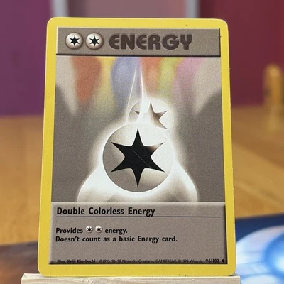 Double Colorless Energy 096/102 Base Set Regular - Image 1 of 4