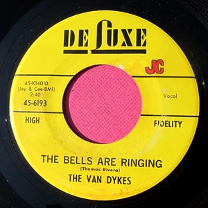 VAN DYKES - The Bells Are Ringing - super clean 45 rpm - Deluxe 6193 - Picture 1 of 2