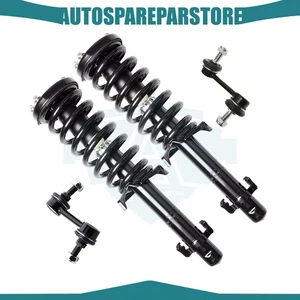 Front Shocks Struts w/Coil Spring + Sway Bar Kit For 2008-2012 Honda Accord 2.4L - Picture 1 of 13