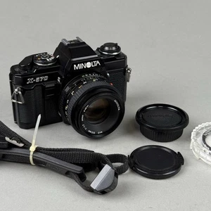 Minolta X-570 35mm SLR Film Camera with 50mm F/1.7 manual focus lens -Tested - Imagen 1 de 14