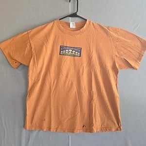 Vintage Single Stich Alien Workshop T-Shirt Herren XL Orange Skateboarding 90s Y2K - Bild 1 von 21
