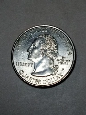1999 P Delaware Washington Quarter Spitting Horse Error Coin - Image 1 of 4