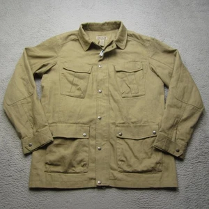 Duluth Trading Jacket Mens LT Canvas insulated Barn Coat Utility Hunting Pockets - Picture 1 of 13