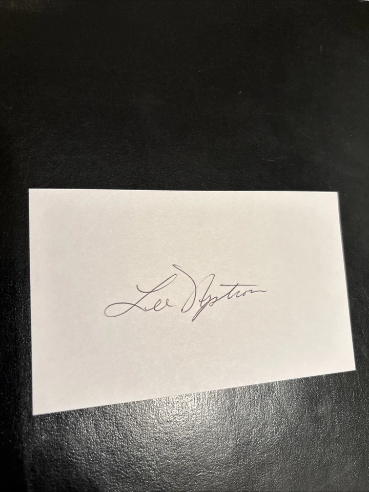 Lee Nystrom (Macalester - Center) ‘74 Green Bay Packers, signed in 2004 - Image 1 of 1