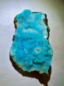 Chrysocolla druzy / Brochantite - Imagen 1 de 8