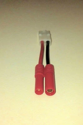 4mm Bullet Banana HXT Connector to female Tamiya (~5cm) Adapter TMYF2HXT4 - Image 1 of 2