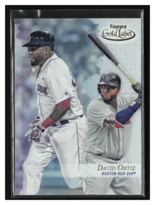 2017 Topps Gold Label #72 David Ortiz - Image 1 of 2