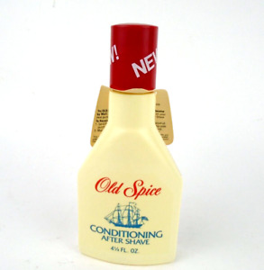 Vintage 1983 Old Spice Conditioning After Shave 4 1/3 oz Made in USA NOS