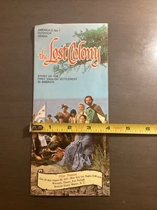 1971 The Lost Colony Prospekt in North Carolina B46 - Bild 1 von 12