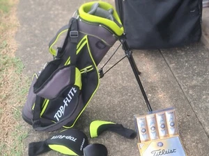 Youth Golf Clubs With Bag & Titlest Balls Pack - Picture 1 of 10
