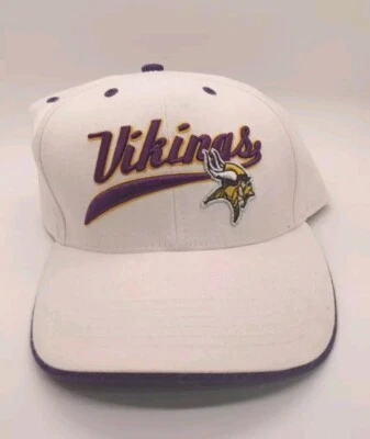 Vintage Minnesota Vikings Hat Fitted Size 7 Twins Enterprise Good Condition - Image 1 of 4