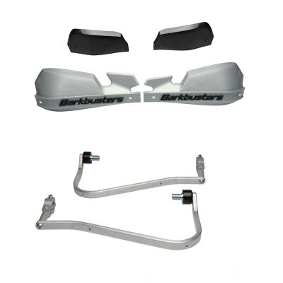 Guardamanos BarkBusters VPS plateado y montaje de dos puntos BMW R1100GS 1994-1999 Foto 1 de 4