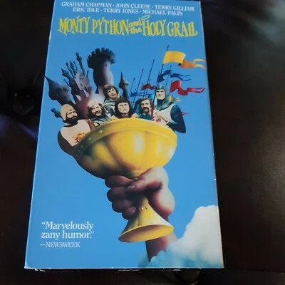 Monty Python and the Holy Grail VHS Graham Chapman John Cleese EXCELLENT Tested - Image 1 of 4