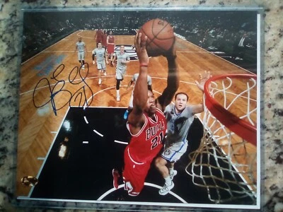 JIMMY BUTLER Signed 8x10 Chicago Bulls NBA Original Authentic Autograph w/COA - Image 1 of 3
