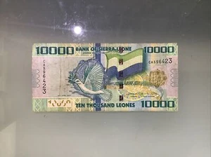 Sierra Leone 10000 Leones 2010 Circulated - Picture 1 of 2