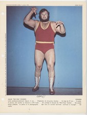 1972-73 Dimanche/Derniere Heure Gilles The Fish Poisson