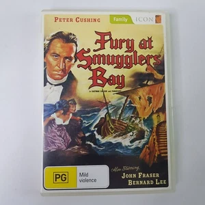 Fury At Smugglers Bay DVD Classic 1961 Family Adventure Film Peter Cushing PAL 4 - Bild 1 von 6