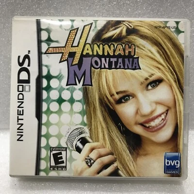 HANNA MONTANA Game NINTENDO DS Game 2006 Miley Cyrus Game DISNEY Game- Free Post - Image 1 of 4