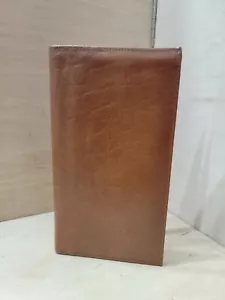 Vintage Princess Gardner Wallet Leather BiFold Brown Top Grain Cowhide - Picture 1 of 12