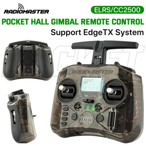 RADIOMASTER Pocket Hall Gimbal Transmitter ELRS/CC2500 Remote Control Portable - Picture 1 of 37