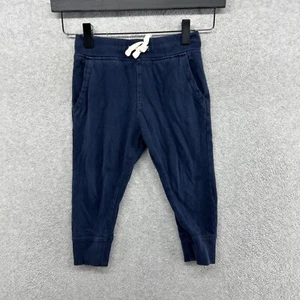 Crewcuts Sweatpants Kids Size 4 Blue Pull On Jogger Drawstring Tapered - Picture 1 of 9