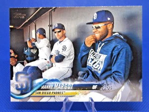 2018 TOPPS SERIES 2 #430 MANNY MARGOT SHORT PRINT SP VARIATION SAN DIEGO PADRES - Picture 1 of 2