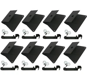 8 Complete Side Stand Sets For Aviom A-16 Personal Monitor Mixer - Picture 1 of 5