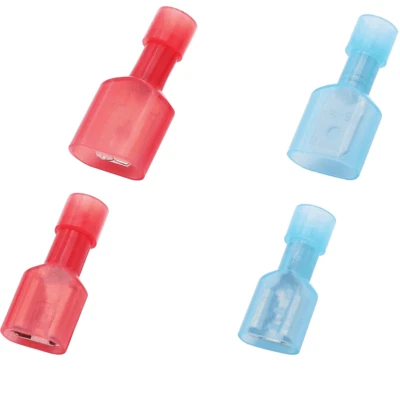 200PCS Male Female Nylon Quick Disconnect Wire Connectors Spade Terminals Kit - Image 1 of 4