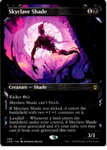 1x MTG ZNR Skyclave Shade (Showcase) Zendikar Rising - Bild 1 von 2