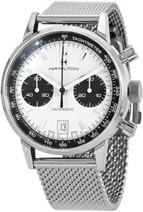 Hamilton American Classic Chronograph Automatic White Dial Men's Watch H38416111 - Picture 1 of 1