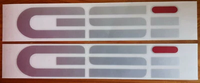 2 x Opel Corsa GSI Aufkleber • Schriftzug • Sticker • Tuning • Türaufkleber • o7