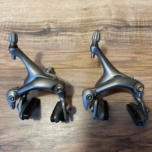 Vintage Shimano 600 Brake Calipers BR-6403 Front & Rear Gray - Picture 1 of 9