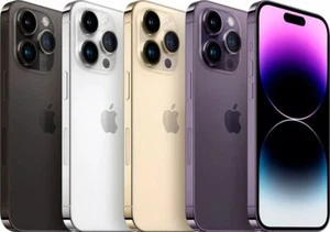 Apple iPhone 14 Pro 256GB Space Black Gold Deep Purple Silver (Unlocked) - Good - Picture 1 of 5